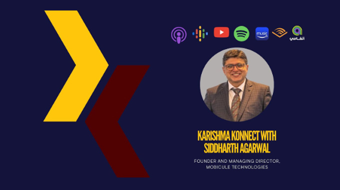 Karishma Konnect with Siddharth Agarwal, Founder & Managing Director, Mobicule 